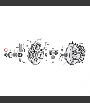 SPROCKET SHAFT SPACER SHIM