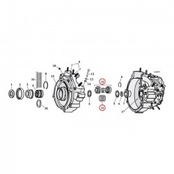 BEARING SET, PINION SHAFT GREEN