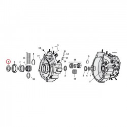 SPROCKET SHAFT SPACER SHIM