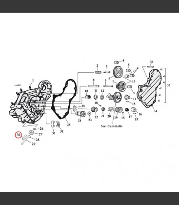 BUSHING, OIL PUMP DRIVE SHAFT