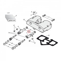 ROCKER ARMS SHIMS, .010 INCH