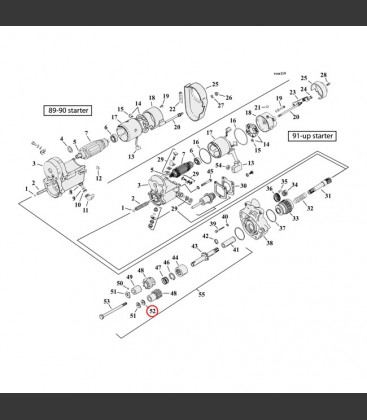 THRUST WASHER, STARTER GEAR BOLT