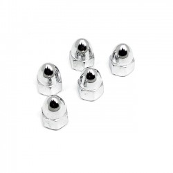 Acorn nut chrome 5/8-18 rear axle